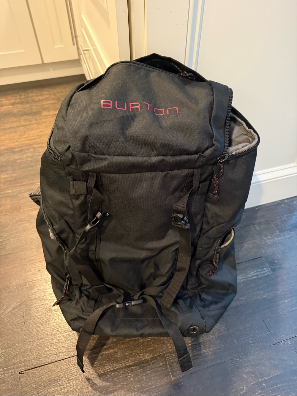 Burton Black Backpack ski boots